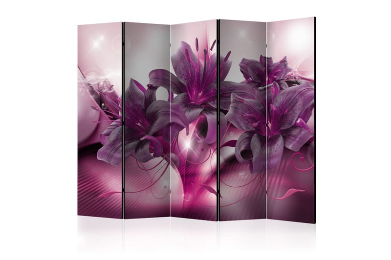 Romdeler The Purple Flame 225x172 - Artgeist sp. z o. o. - Innredning - Romdelere - Bretteskjerm