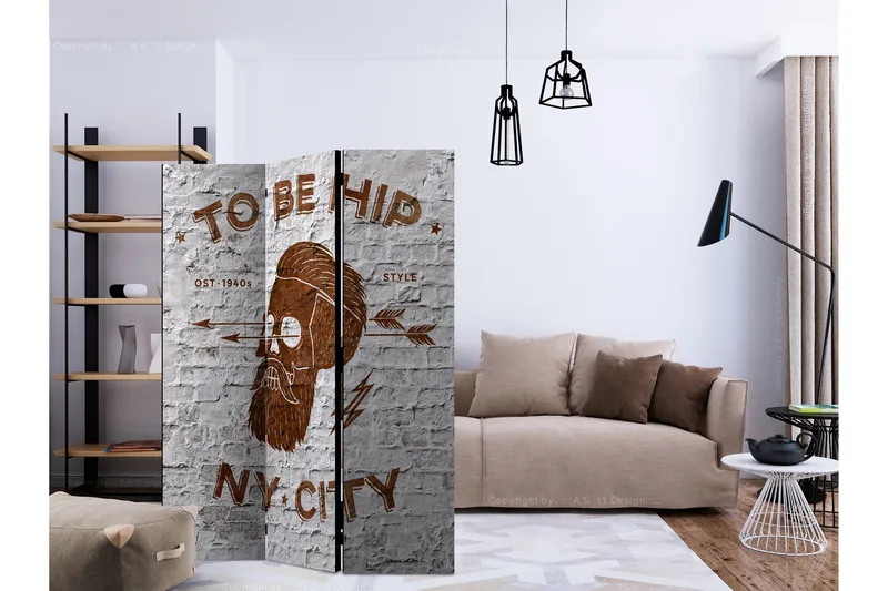 Romdeler - TO BE HIP 135x172 - Artgeist sp. z o. o. - Innredning - Romdelere - Bretteskjerm