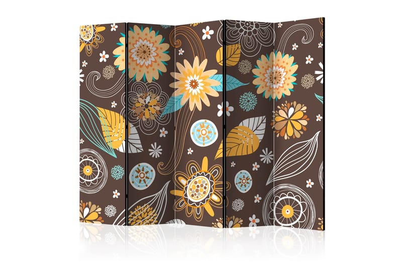 Romdeler - Transparent blomster II 225x172, Artgeist sp. z o. o.