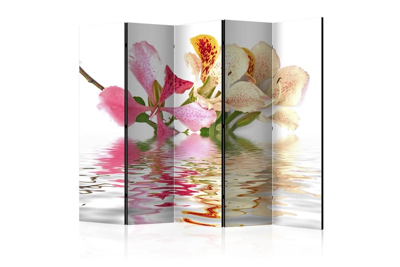 Romdeler - Tropical flowers orchid tree 225x172 - Artgeist sp. z o. o. - Innredning - Romdelere - Bretteskjerm