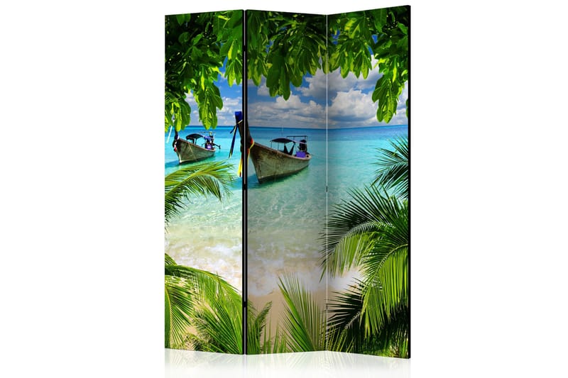 Romdeler Tropical Paradise 135x172 - Artgeist sp. z o. o. - Innredning - Romdelere - Bretteskjerm