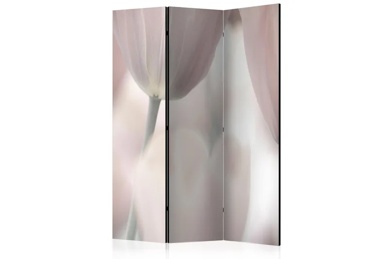 Romdeler - Tulips fine art - black and white 135x172, Artgeist sp. z o. o.