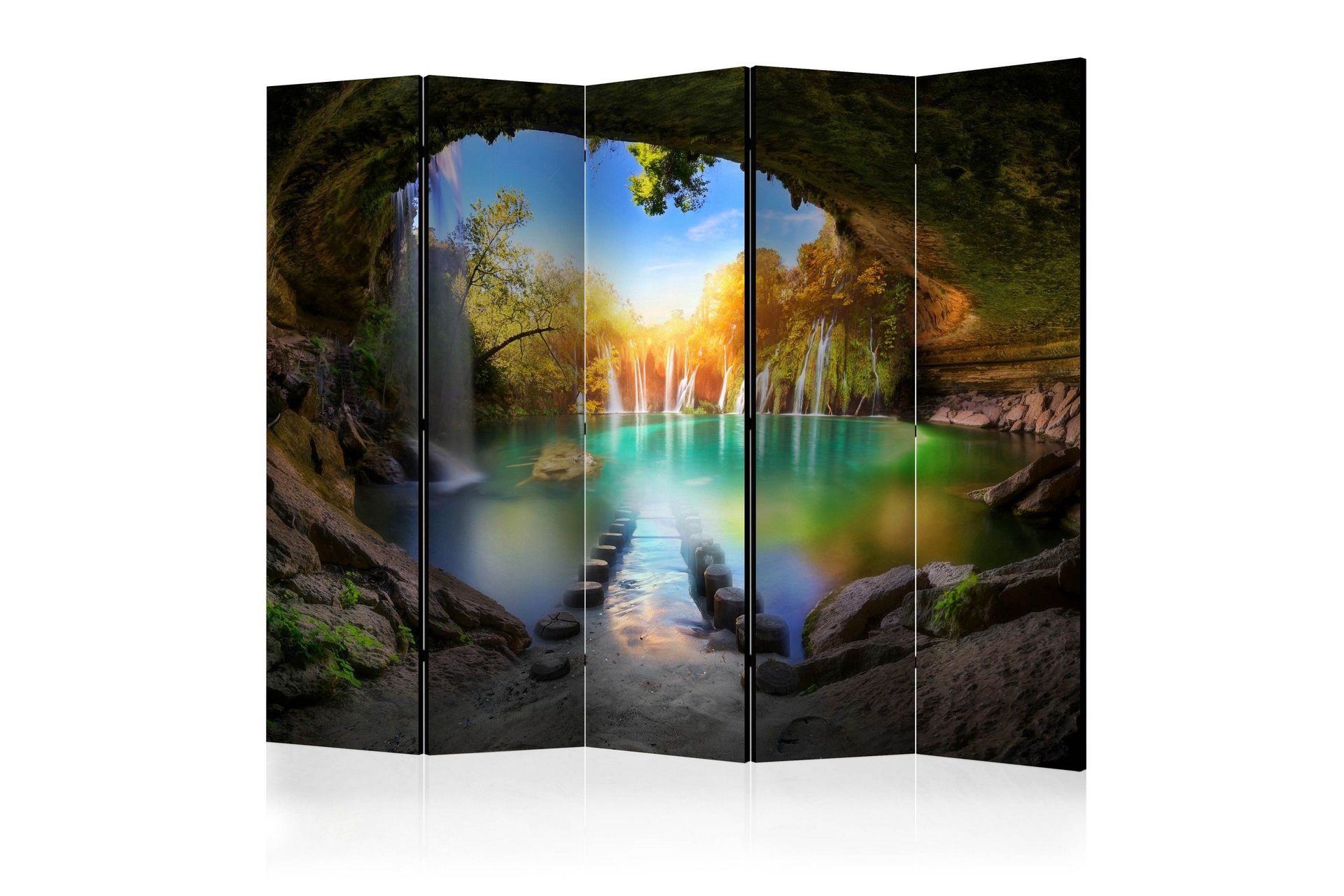 Romdeler - Turquoise Lake II 225x172 - Artgeist sp. z o. o.
