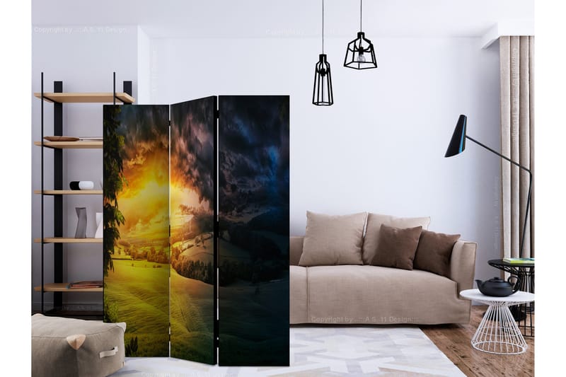 Romdeler Twilight over the Valley - Artgeist sp. z o. o. - Innredning - Romdelere - Bretteskjerm