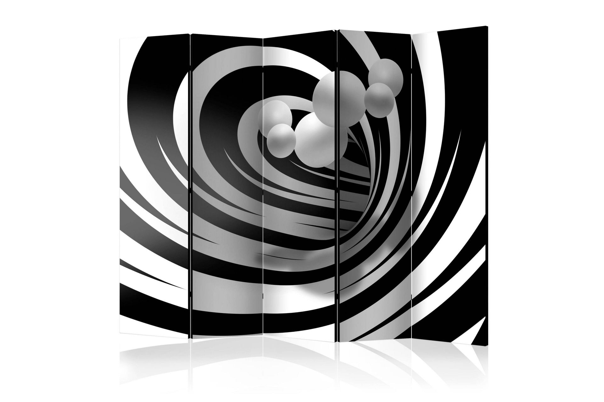 Romdeler - Twisted In Black & White II 225x172 - Artgeist sp. z o. o.