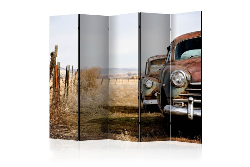 Romdeler - Two old American cars II 225x172 - Artgeist sp. z o. o. - Innredning - Romdelere - Bretteskjerm