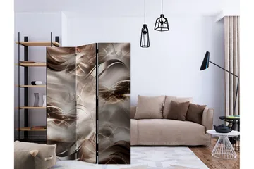 Romdeler - Umber Waves 135x172 - Artgeist sp. z o. o. - Innredning - Romdelere - Bretteskjerm