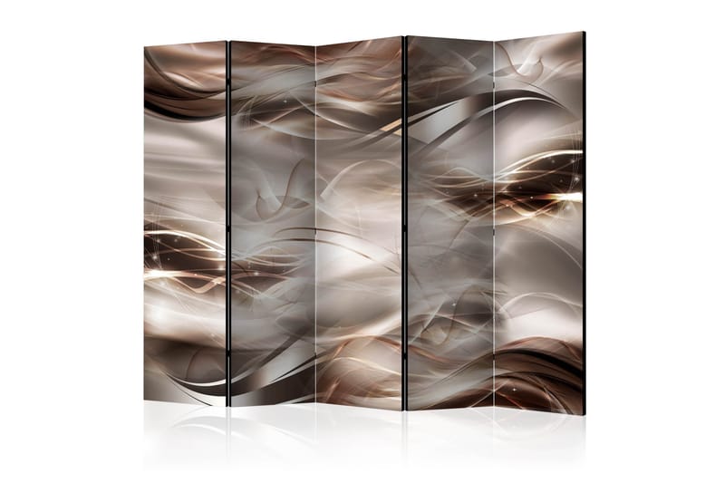 Romdeler - Umber Waves II 225x172, Artgeist sp. z o. o.