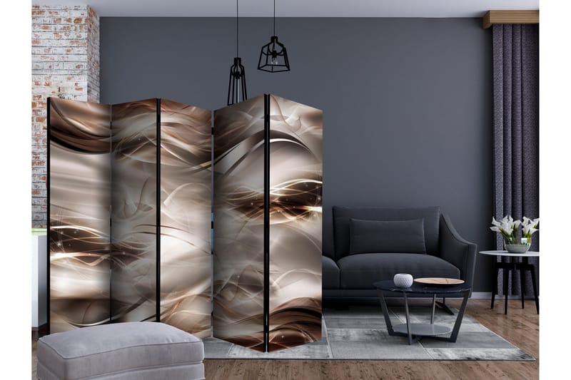 Romdeler - Umber Waves II 225x172 - Artgeist sp. z o. o. - Innredning - Romdelere - Bretteskjerm