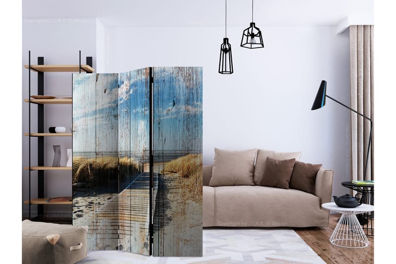 Romdeler - Unforgettable Summer 135x172 - Artgeist sp. z o. o. - Innredning - Romdelere - Bretteskjerm