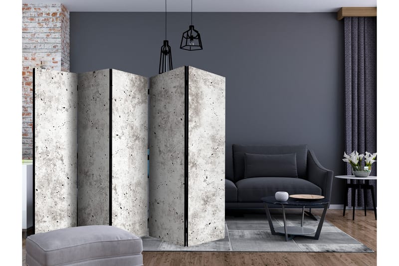 Romdeler - Urban Style: Concrete II 225x172 - Artgeist sp. z o. o. - Innredning - Romdelere - Bretteskjerm