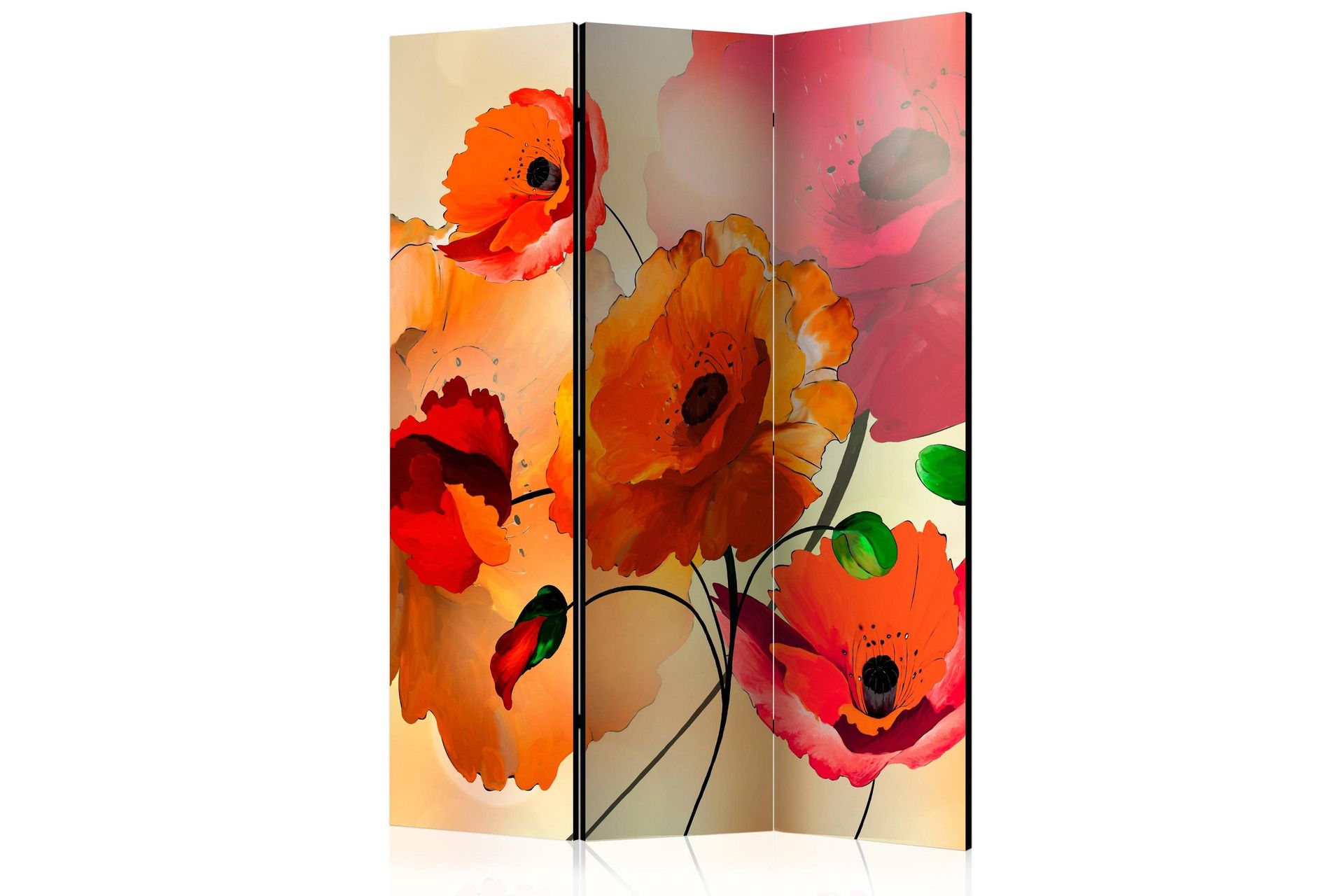 Romdeler Velvet Poppies 135x172 - Artgeist sp. z o. o.
