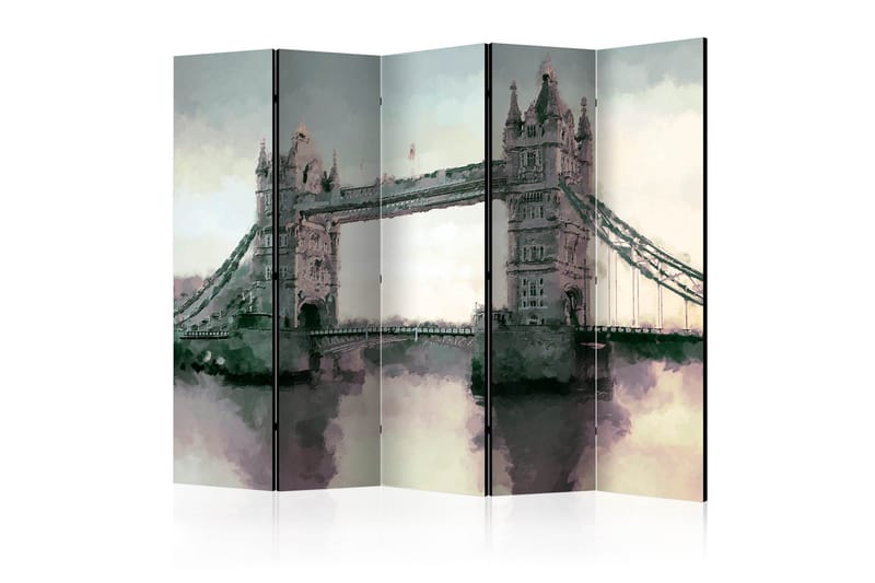Romdeler - Victorian Tower Bridge II 225x172 - Artgeist sp. z o. o. - Innredning - Romdelere - Bretteskjerm