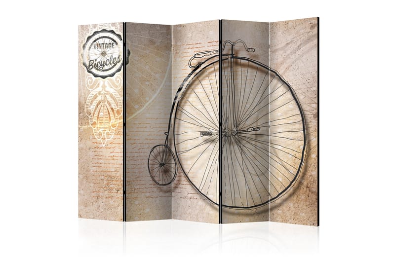 Romdeler - Vintage bicycles II 225x172 - Artgeist sp. z o. o. - Innredning - Romdelere - Bretteskjerm