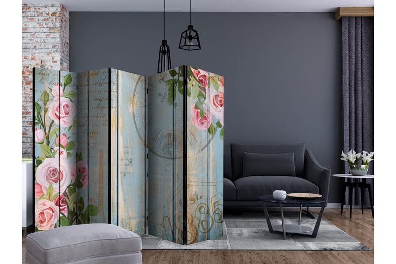 Romdeler - Vintage garden II 225x172 - Artgeist sp. z o. o. - Innredning - Romdelere - Bretteskjerm
