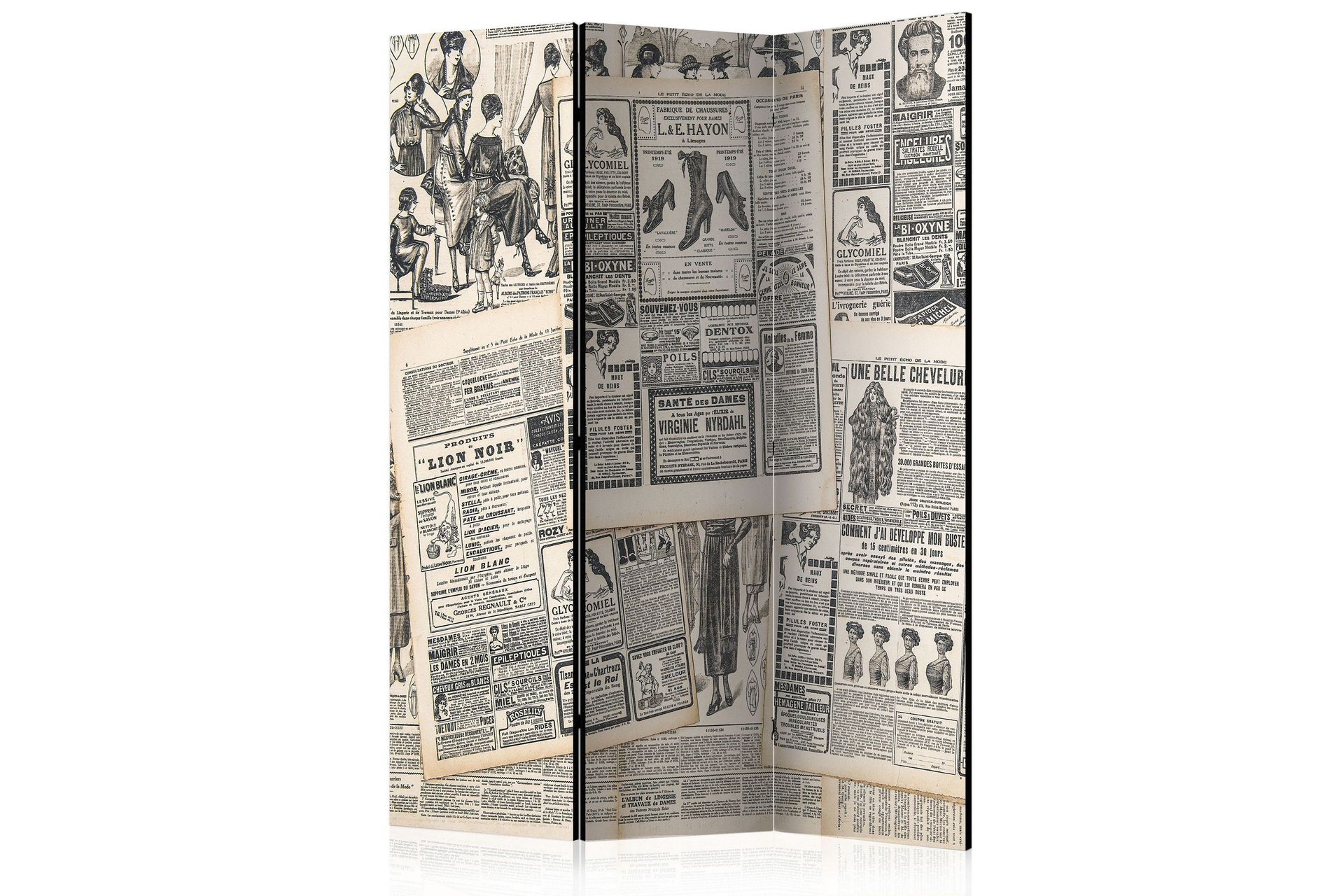 Romdeler Vintage Newspapers 135x172 - Artgeist sp. z o. o.