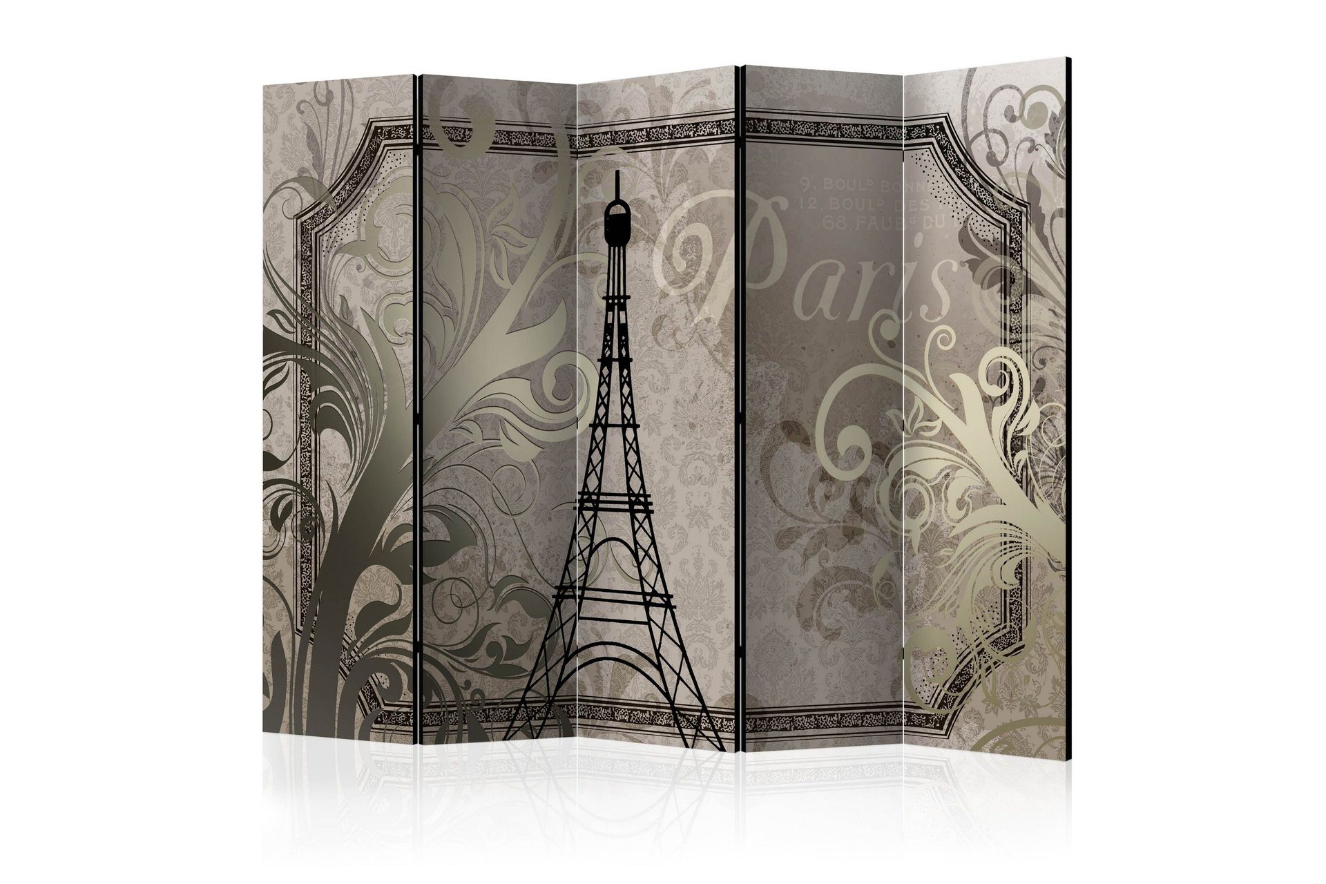 Romdeler - Vintage Paris gold II 225x172 - Artgeist sp. z o. o.
