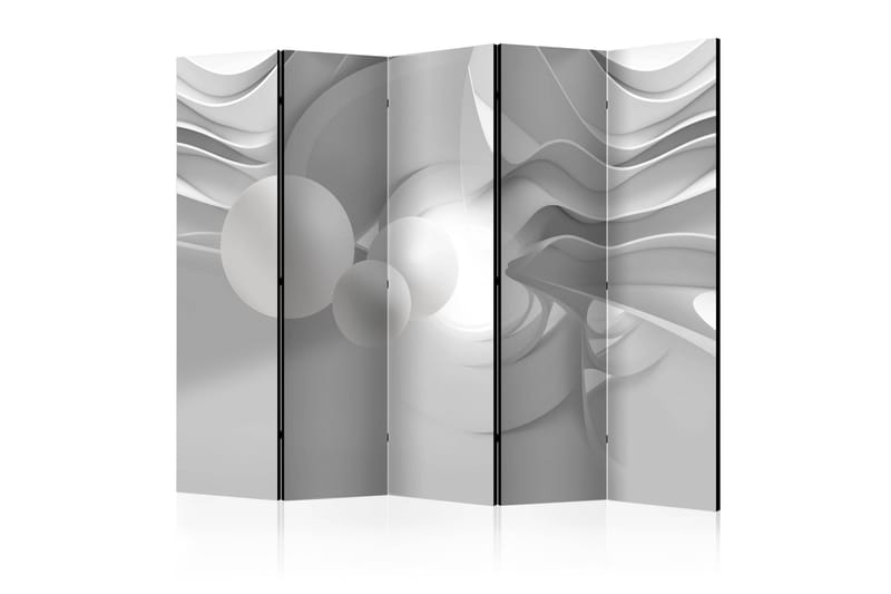 Romdeler - White Corridors II 225x172 - Artgeist sp. z o. o. - Innredning - Romdelere - Bretteskjerm