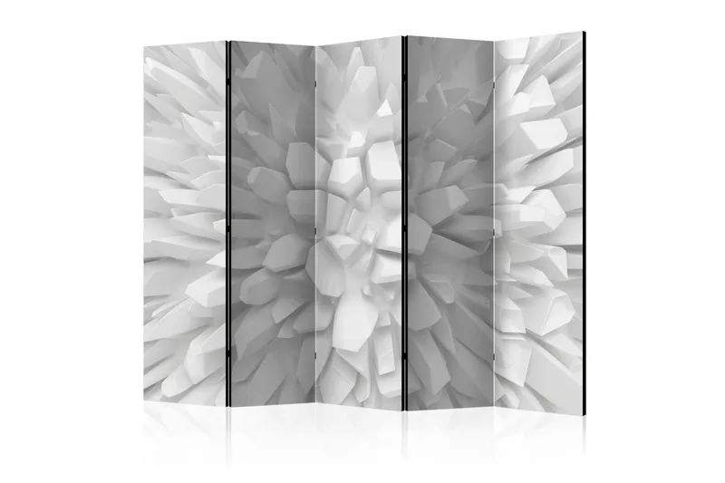 Romdeler - White dahlia II 225x172, Artgeist sp. z o. o.