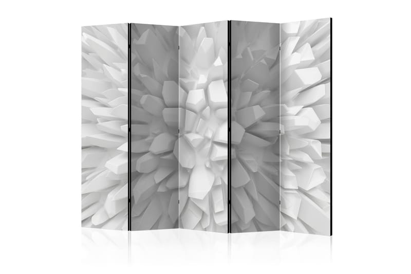 Romdeler - White dahlia II 225x172, Artgeist sp. z o. o.