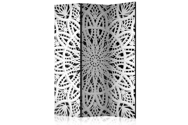 Romdeler White Mandala 135x172 - Artgeist sp. z o. o. - Innredning - Romdelere - Bretteskjerm