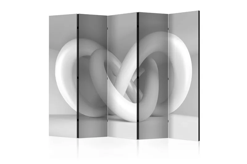 Romdeler - White weave II 225x172, Artgeist sp. z o. o.