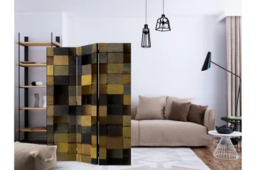 Romdeler - Wooden cubes 135x172 - Artgeist sp. z o. o. - Innredning - Romdelere - Bretteskjerm