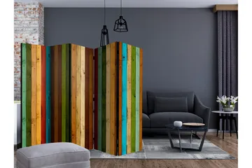 Romdeler Wooden Rainbow II - Artgeist sp. z o. o. - Innredning - Romdelere - Bretteskjerm