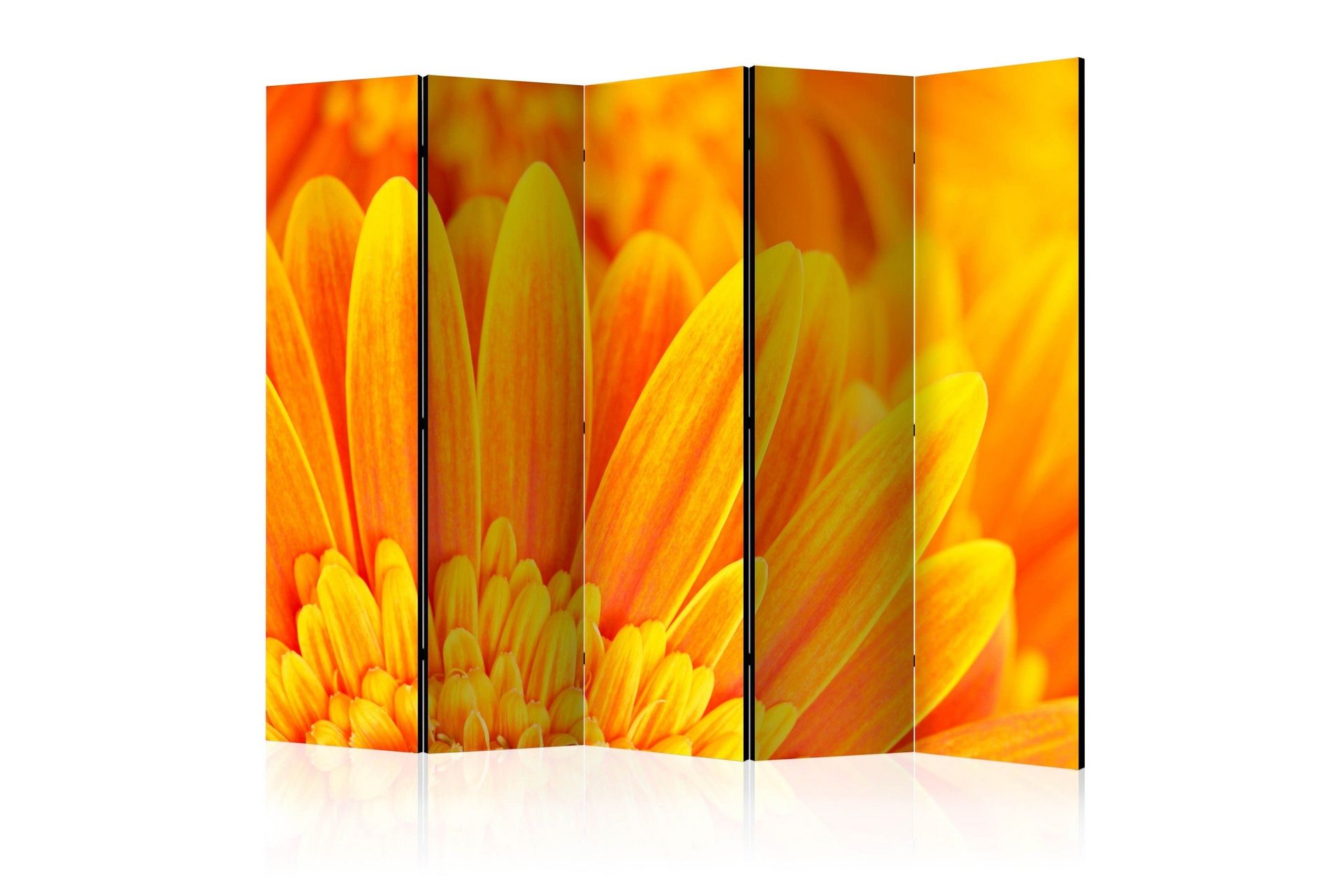 Romdeler - Yellow gerbera daisies II 225x172 - Artgeist sp. z o. o.