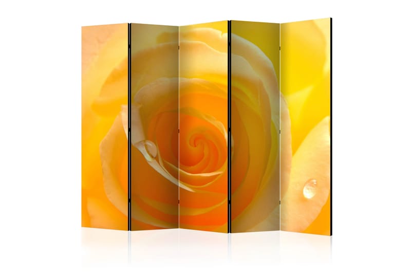 Romdeler - Yellow rose II 225x172 - Artgeist sp. z o. o. - Innredning - Romdelere - Bretteskjerm