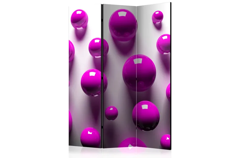 Romdeler - Purple Balls 135x172, Artgeist sp. z o. o.