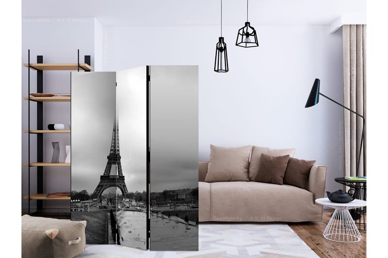 Romdeler - Paris Eiffel Tower 135x172 - Artgeist sp. z o. o. - Innredning - Romdelere - Bretteskjerm