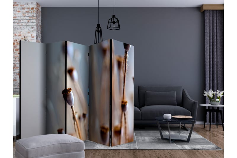 Romdeler - Poppy heads II 225x172 - Artgeist sp. z o. o. - Innredning - Romdelere - Bretteskjerm