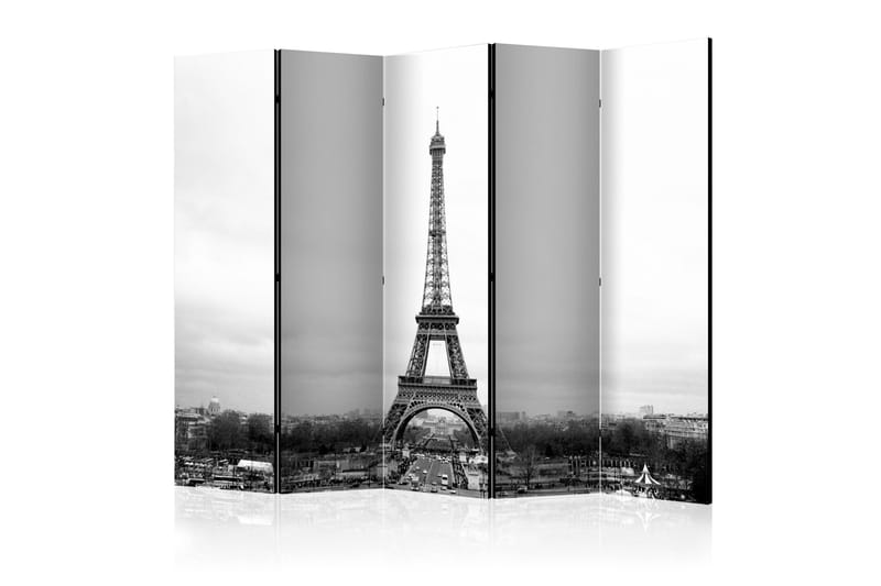 Romdeler - Paris black and white II 225x172 - Artgeist sp. z o. o. - Innredning - Romdelere - Bretteskjerm