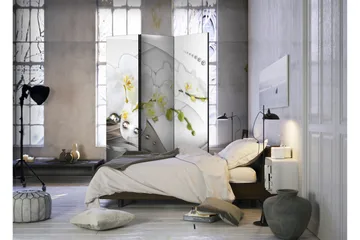 Romdeler Pearl Dance Of Orchids 135x172 - Artgeist sp. z o. o. - Innredning - Romdelere - Bretteskjerm