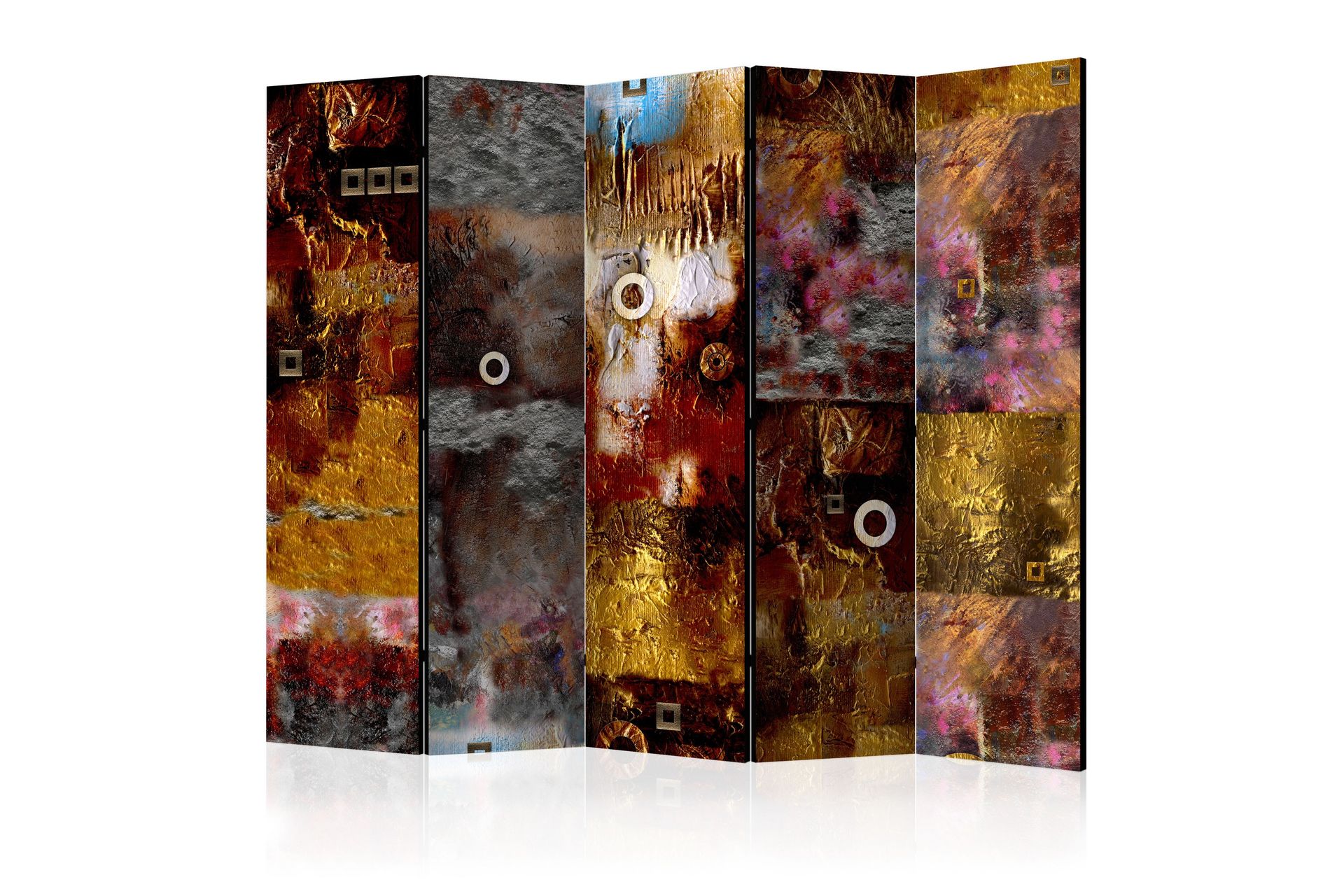 Romdeler Painted Abstraction 225x172 - Artgeist sp. z o. o. - Innredning - Romdelere - Bretteskjerm