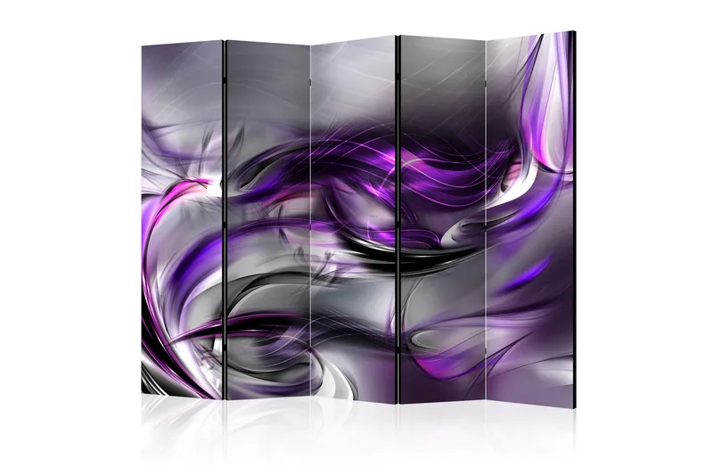 Romdeler Purple Swirls 225x172, Artgeist sp. z o. o.