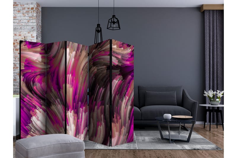 Romdeler - Purple Energy II 225x172 - Artgeist sp. z o. o. - Innredning - Romdelere - Bretteskjerm