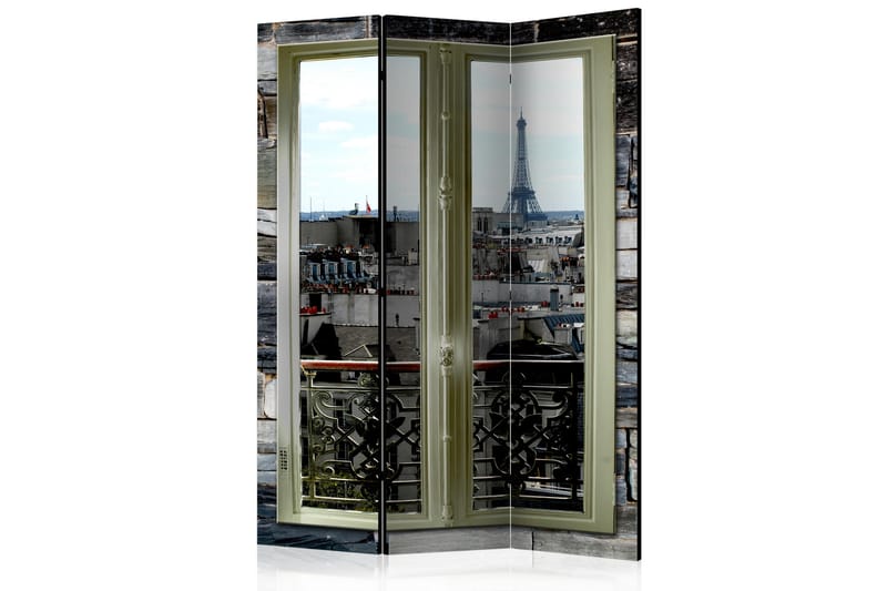Romdeler Parisian View 135x172 - Artgeist sp. z o. o. - Innredning - Romdelere - Bretteskjerm