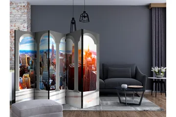 Romdeler - Pillars og New York II 225x172 - Artgeist sp. z o. o. - Innredning - Romdelere - Bretteskjerm