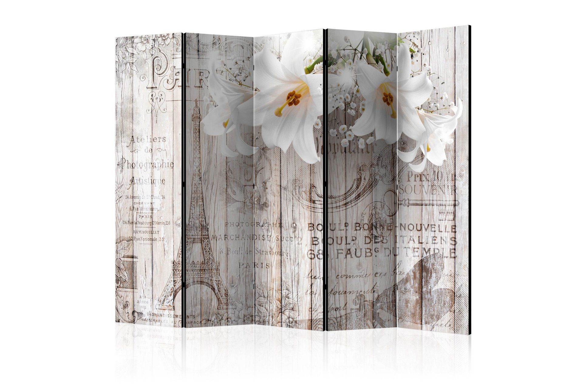 Romdeler - Parisian Lilies II 225x172 - Artgeist sp. z o. o.