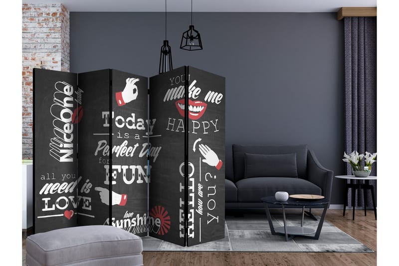 Romdeler - Perfect day II 225x172 - Artgeist sp. z o. o. - Innredning - Romdelere - Bretteskjerm