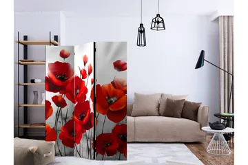 Romdeler Poppies in the Moonlight - Artgeist sp. z o. o. - Innredning - Romdelere - Bretteskjerm
