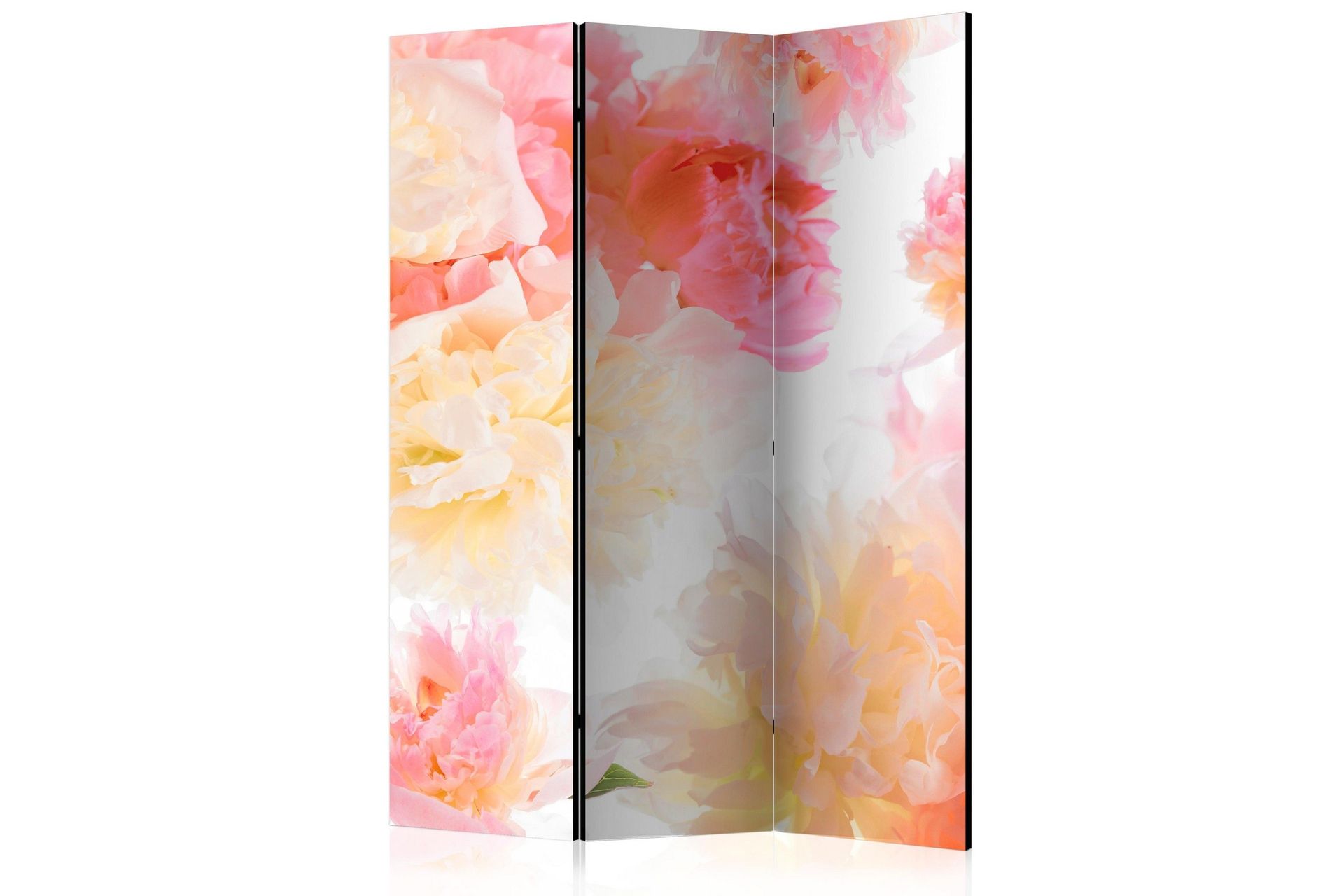 Romdeler - Pastel peonies 135x172 - Artgeist sp. z o. o.
