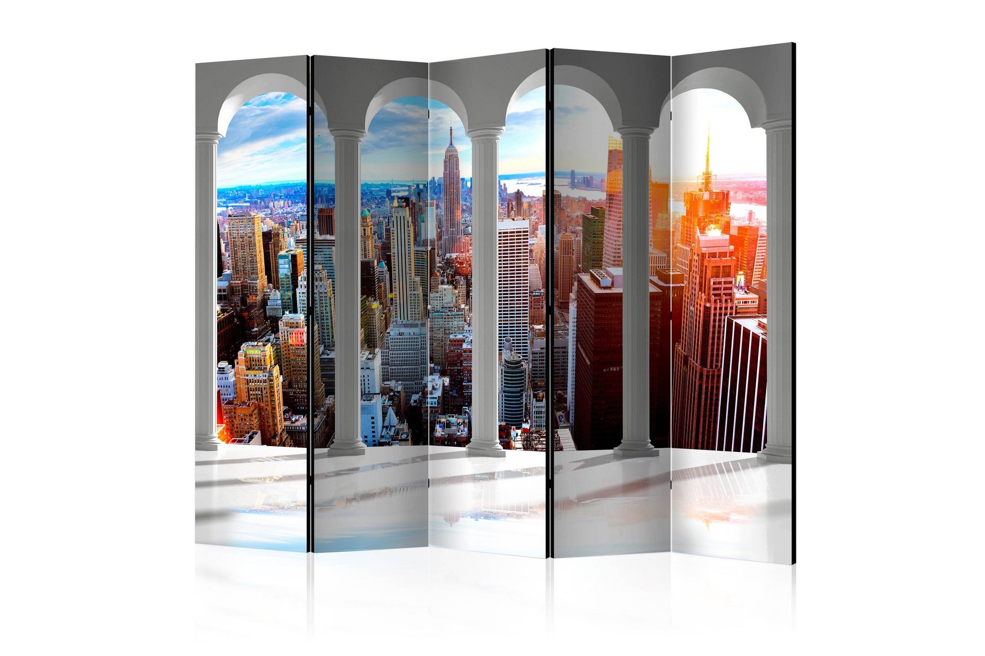 Romdeler - Pillars og New York II 225x172 - Artgeist sp. z o. o.