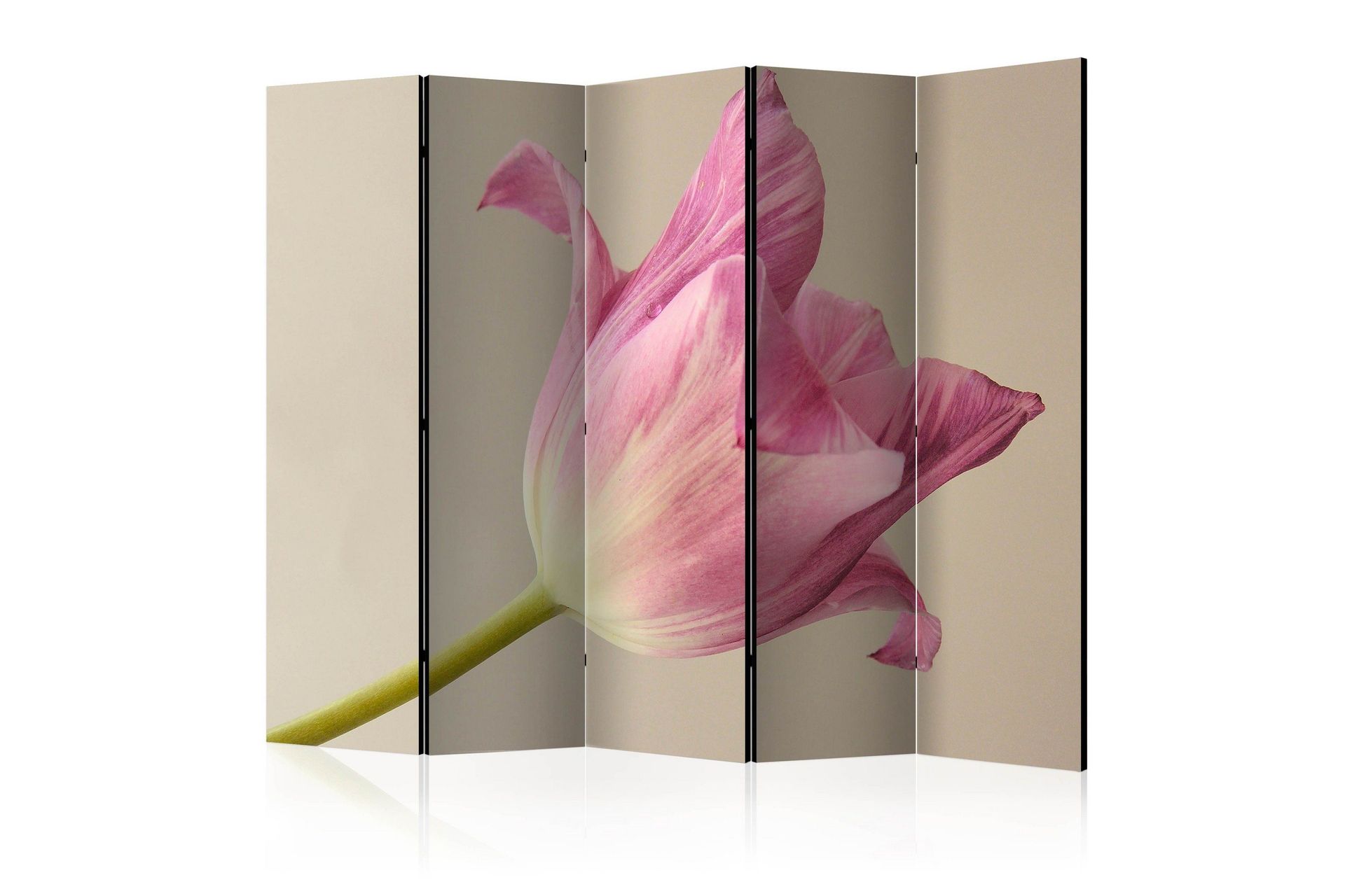 Romdeler - Pink tulip II 225x172 - Artgeist sp. z o. o.