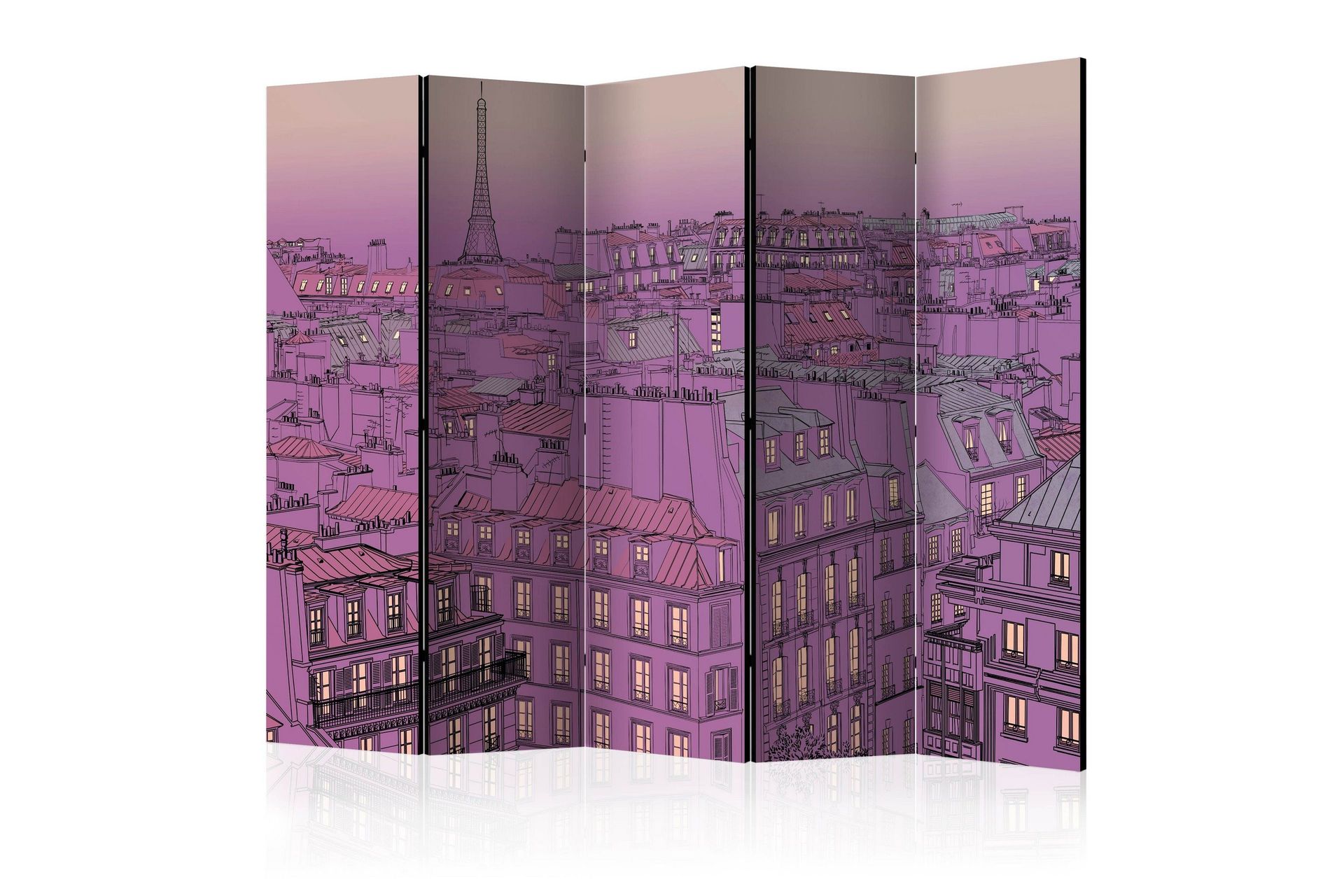 Room Divider - Friday evening in Paris II 225x172 - Artgeist sp. z o. o.