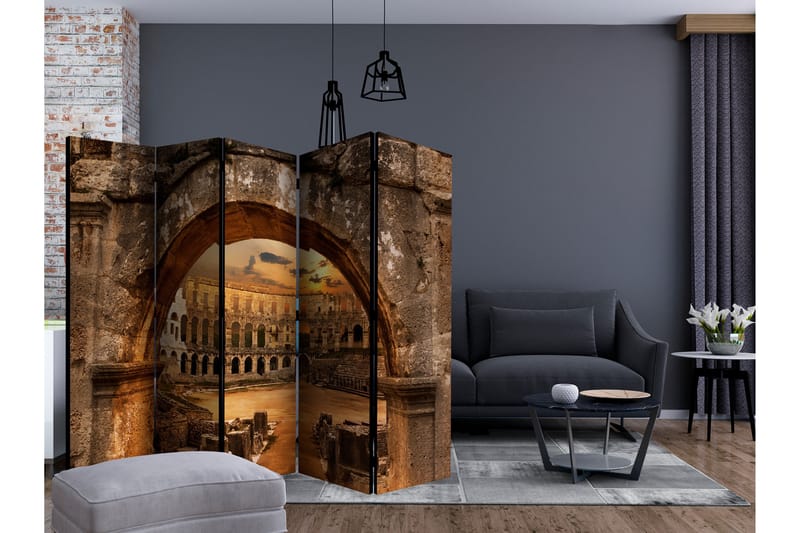 Room Divider - Roman Amphitheatre in Pula II 225x17 - Artgeist sp. z o. o. - Bretteskjerm - Romdelere