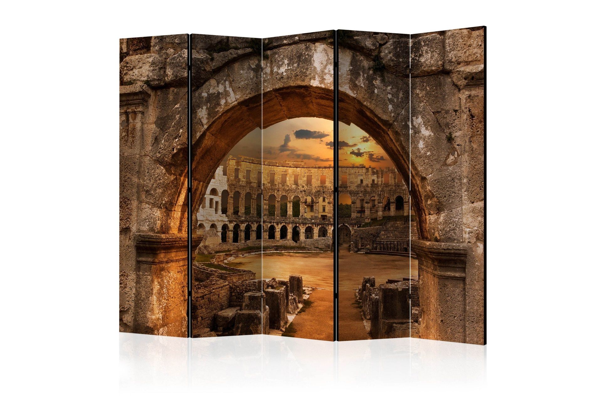 Room Divider - Roman Amphitheatre in Pula II 225x17 - Artgeist sp. z o. o.
