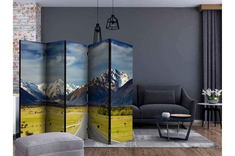 Room Divider - Southern Alps II 225x172 - Artgeist sp. z o. o. - Innredning - Romdelere - Bretteskjerm